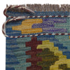 Handmade Multi Kilim Geometric 5x8 ft