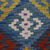 Handmade Multi Kilim Geometric 5x8 ft