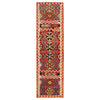 Handmade Multi Kilim Geometric 10' Runner