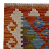 Handmade Multi Kilim Geometric 10' Runner