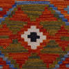Handmade Multi Kilim Geometric 10' Runner