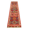 Handmade Multi Kilim Geometric 10' Runner