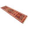 Handmade Multi Kilim Geometric 10' Runner