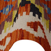 Handmade Multi Kilim Geometric 10' Runner