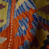 Handmade Multi Kilim Geometric 10' Runner