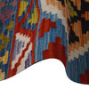 Handmade Multi Kilim Geometric 10' Runner