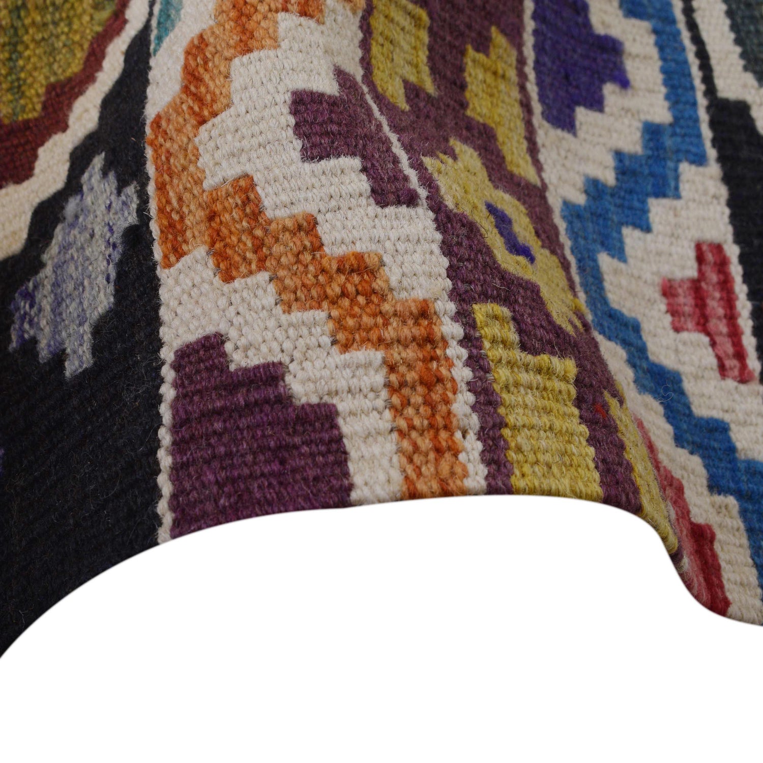 Handmade Multi Kilim Geometric 9x12 ft