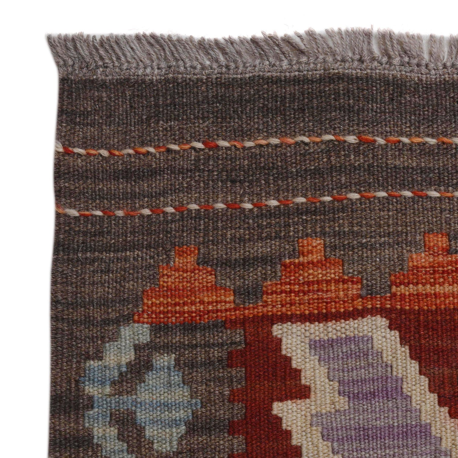 Handmade Multi Kilim Geometric 10x16 ft