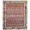 Handmade Multi Kilim Geometric 10x13 ft