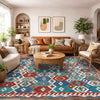 Handmade Multi Kilim Geometric 8x10 ft