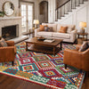 Handmade Multi Kilim Geometric 8x10 ft