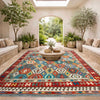 Handmade Multi Kilim Geometric 8x10 ft