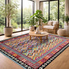 Handmade Multi Kilim Geometric 8x10 ft