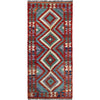 Handmade Multi Kilim Geometric 6' Runner
