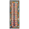 Handmade Multi Kilim Geometric 10' Runner