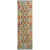 Handmade Multi Kilim Geometric 10' Runner
