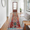 Handmade Multi Kilim Geometric 10' Runner