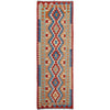 Handmade Multi Kilim Geometric 10' Runner