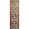 Handmade Multi Kilim Geometric 10' Runner