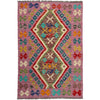 Handmade Multi Kilim Geometric 2x4 ft