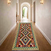 Handmade Multi Kilim Geometric 6' Runner