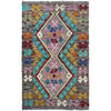 Handmade Multi Kilim Geometric 2x4 ft