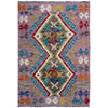 Handmade Multi Kilim Geometric 2x4 ft