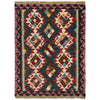 Handmade Multi Kilim Geometric 2x4 ft