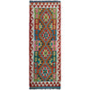 Handmade Multi Kilim Geometric 6' Runner