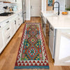 Handmade Multi Kilim Geometric 6' Runner