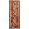 Handmade Multi Kilim Geometric 6' Runner