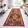 Handmade Multi Kilim Geometric 6' Runner