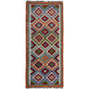 Handmade Multi Kilim Geometric 6' Runner