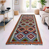 Handmade Multi Kilim Geometric 6' Runner