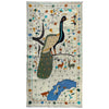 Embroidery Kilim Area Rug Handmade Beige Animal 4x6 ft