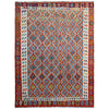 Handmade Multi Kilim Geometric 8x10 ft