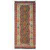 Handmade Multi Kilim Geometric 6' Runner