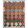 Handmade Multi Kilim Geometric 4x7 ft