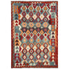 Handmade Multi Kilim Geometric 7x10 ft