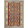 Handmade Multi Kilim Geometric 7x10 ft
