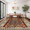 Handmade Multi Kilim Geometric 7x10 ft