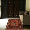 Baluchi Rug Handmade Multi Geometric 3x5 ft