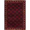 Baluchi Rug Handmade Multi Geometric 4x7 ft