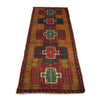Baluchi Runner Rug Handmade Orange 6' Runner