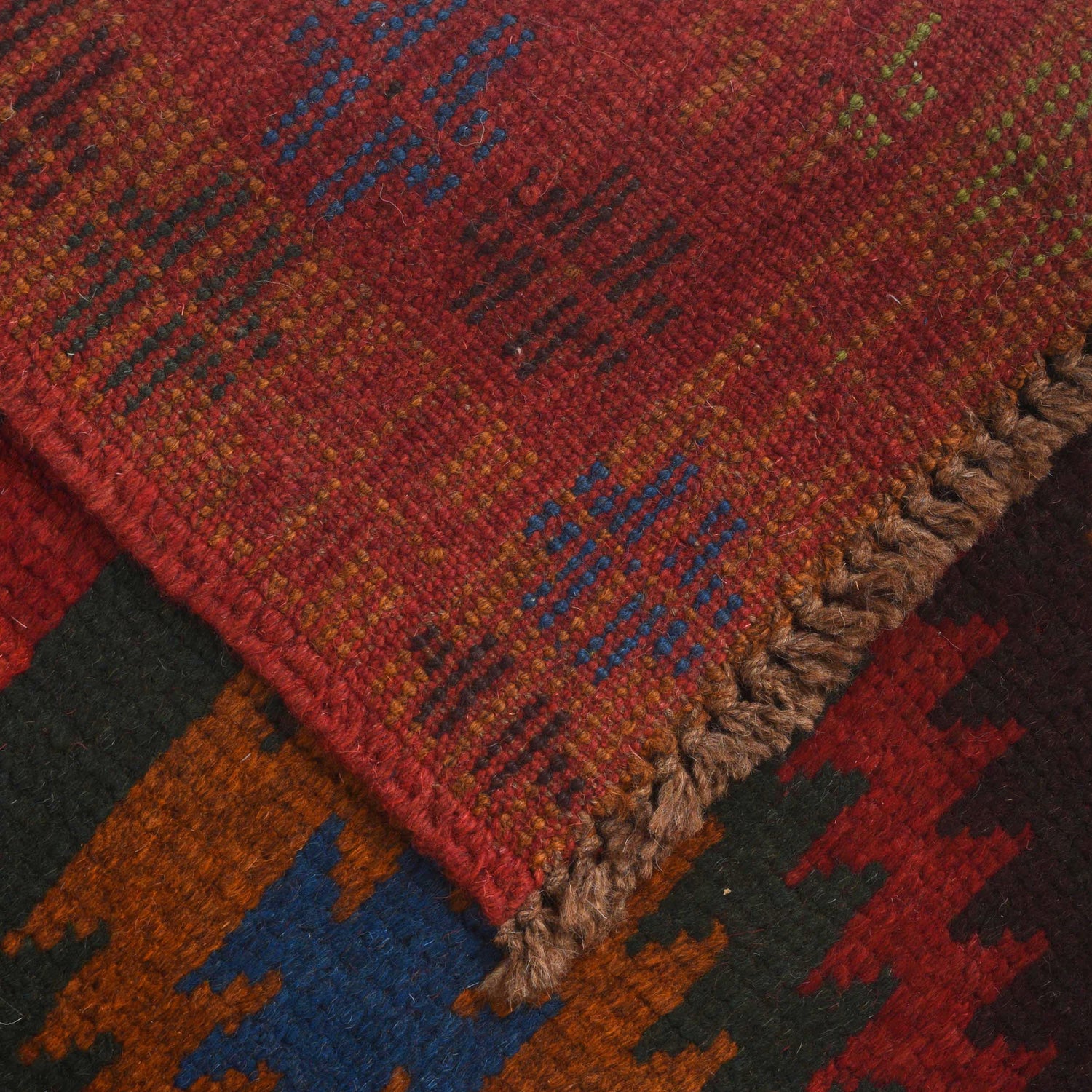 Baluchi Runner Rug Handmade Red 6' Runner