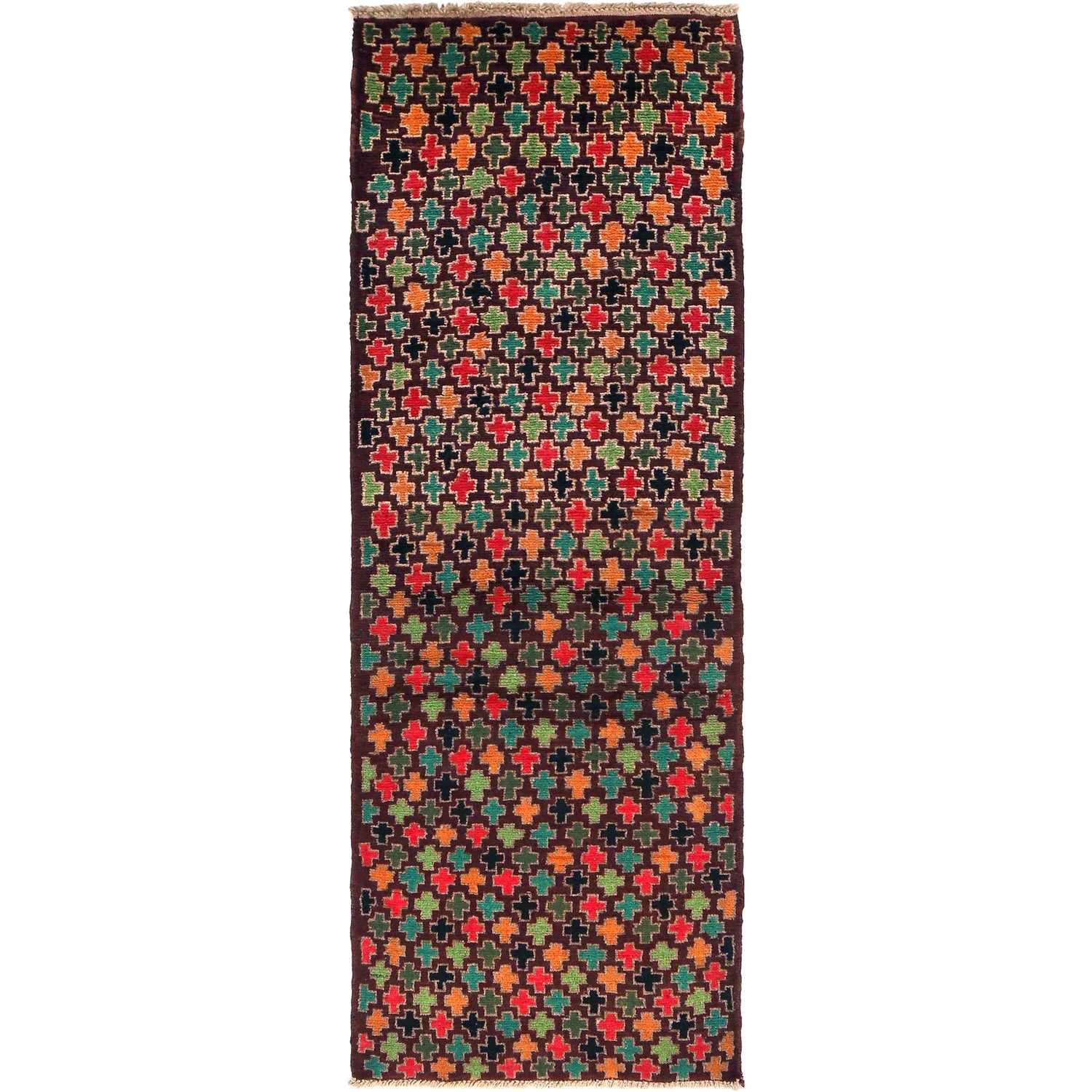 Baluchi Runner Rug Handmade Multi 6' Runner