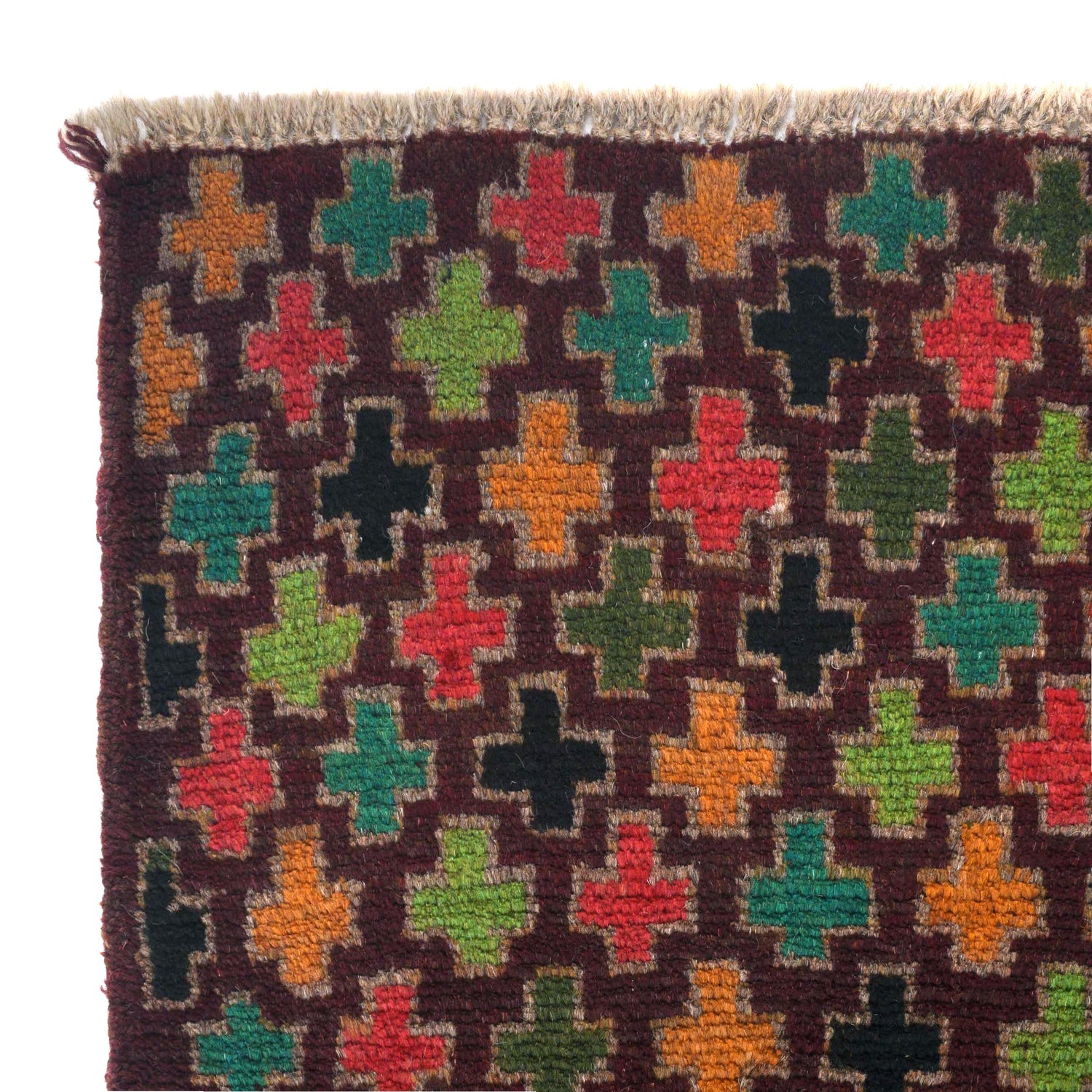 Baluchi Runner Rug Handmade Multi 6' Runner