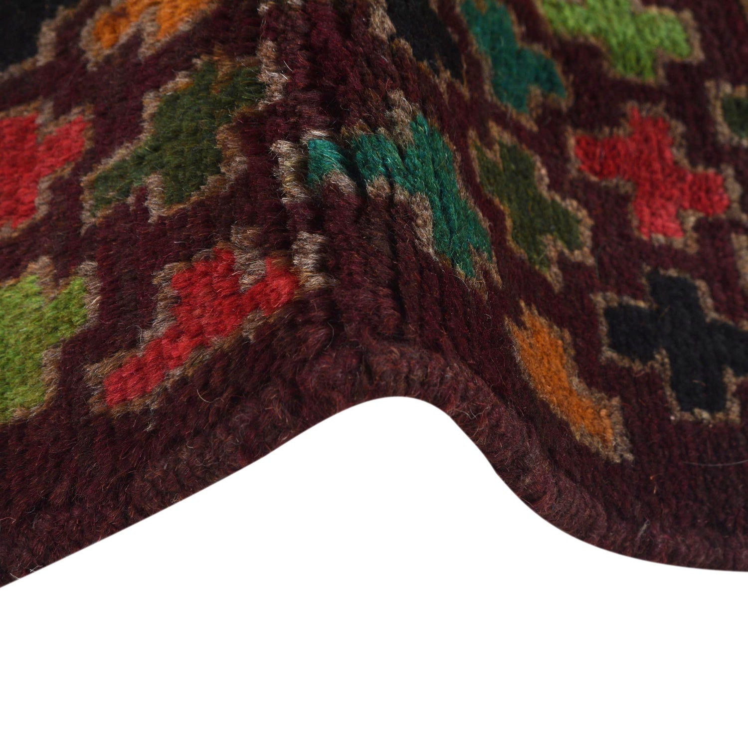 Baluchi Runner Rug Handmade Multi 6' Runner