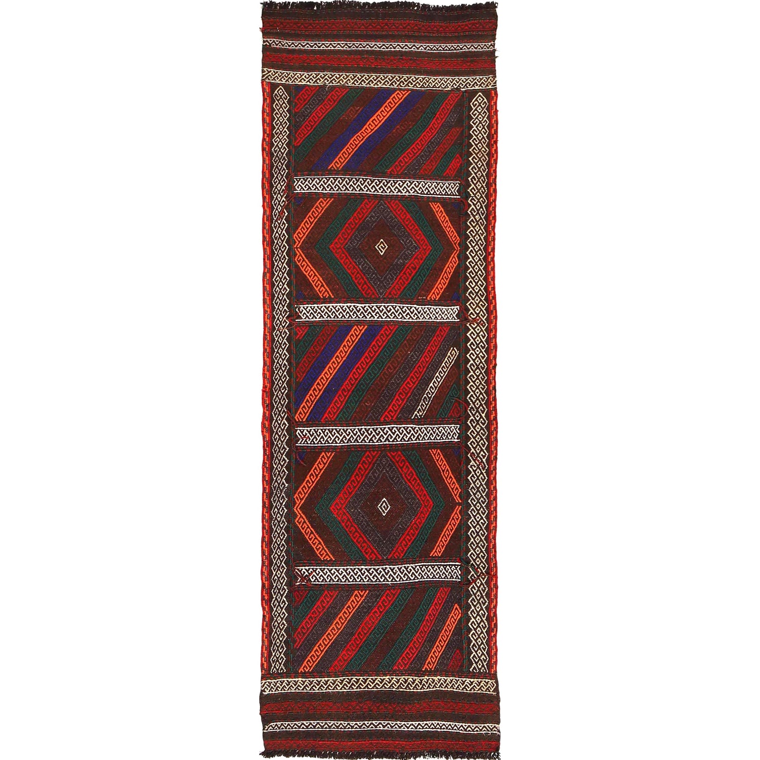 Suzuni Kilim Runner Handmade Multi 6' Runner