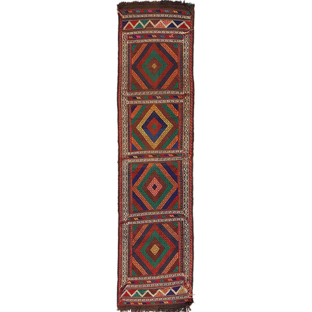Suzuni Kilim Runner Handmade Multi 6' Runner